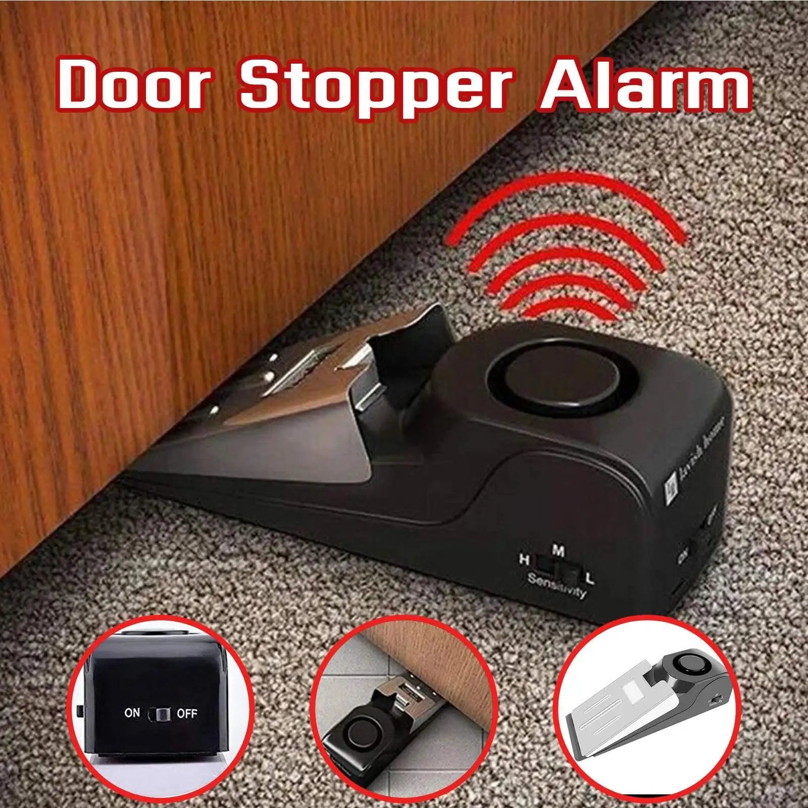 ProtecStop™ Wireless Anti-Theft Door Alarm