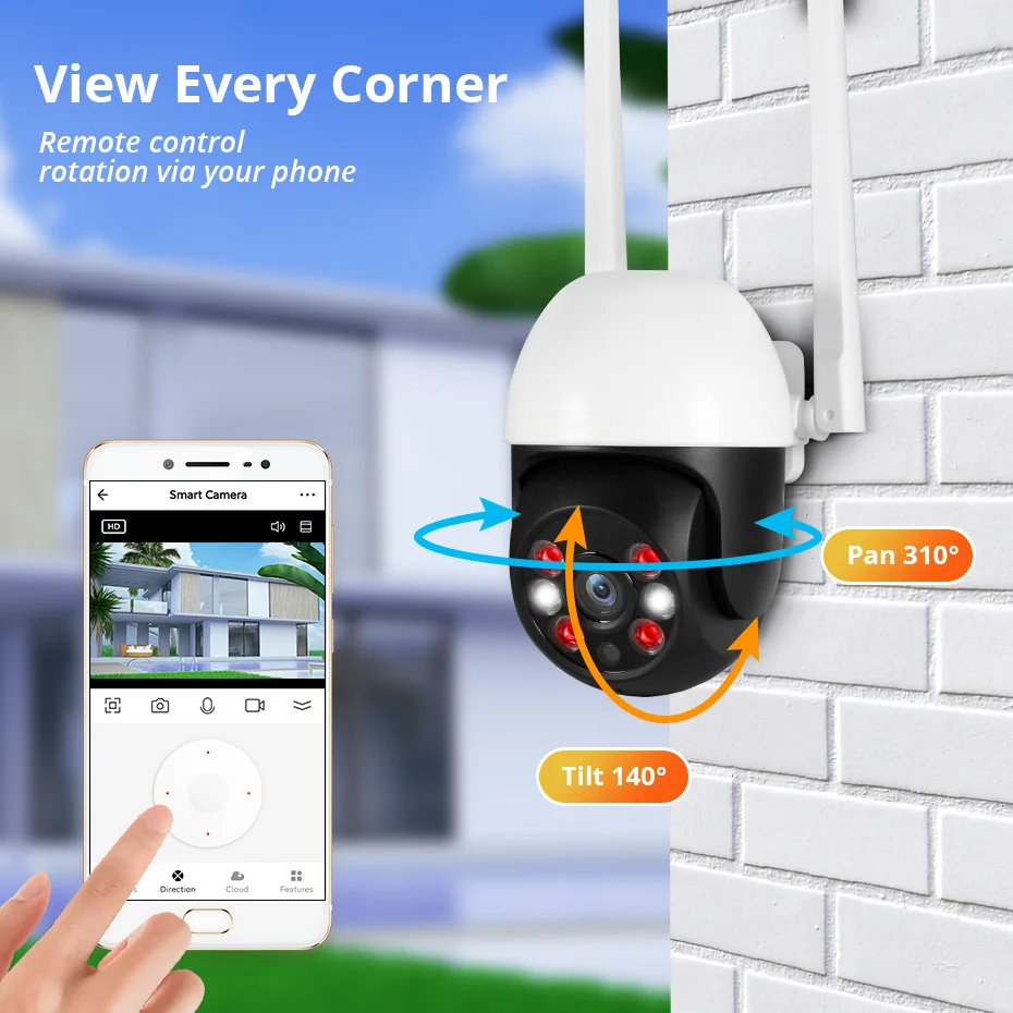 Watch-Tower Cam™ WiFi CCTV Surveillance Camera